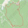 Itinéraire Sentier de la Diligence - Peyrolles, distance, dénivelé, altitude, carte, profil, trace GPS
