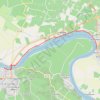 Itinéraire Sur les rives de la dordogne, distance, dénivelé, altitude, carte, profil, trace GPS