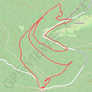 Itinéraire Walscheid, distance, dénivelé, altitude, carte, profil, trace GPS