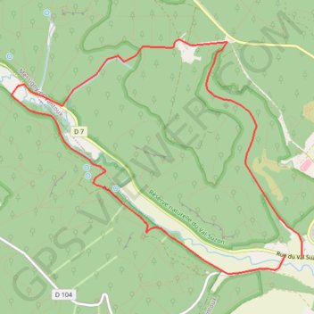 Itinéraire Messigny-et-Vantoux - Val Suzon, distance, dénivelé, altitude, carte, profil, trace GPS