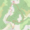 Itinéraire 12-376, distance, dénivelé, altitude, carte, profil, trace GPS