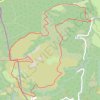 Itinéraire Ibanteli en circuit depuis Sare (aire de détente), distance, dénivelé, altitude, carte, profil, trace GPS