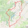 Itinéraire Savoie (73) - petit tour du Beaufortain, distance, dénivelé, altitude, carte, profil, trace GPS