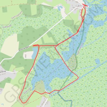 Itinéraire Port de Bréca - Marais de la Brière, distance, dénivelé, altitude, carte, profil, trace GPS