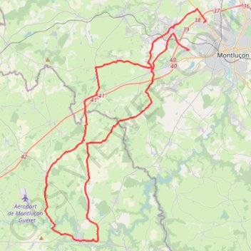 Itinéraire Circuit Sa 2 Nov, distance, dénivelé, altitude, carte, profil, trace GPS