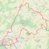 Itinéraire Tonnay Charente vers St Crepin, distance, dénivelé, altitude, carte, profil, trace GPS