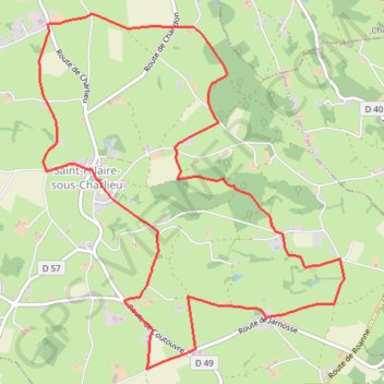 Itinéraire 10442412, distance, dénivelé, altitude, carte, profil, trace GPS