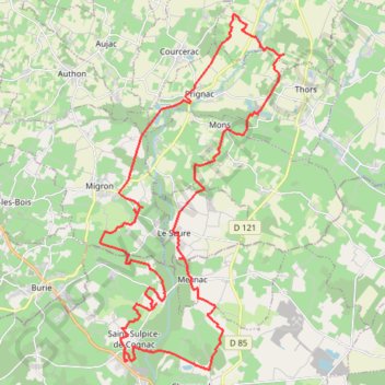 Itinéraire 2022-05-01-09-19-59, distance, dénivelé, altitude, carte, profil, trace GPS