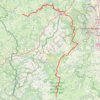 Itinéraire GR4 De Condat-en-Combraille à Egliseneuve-d'Entraigues (Puy-de-Dôme) (2020), distance, dénivelé, altitude, carte, profil, trace GPS