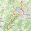 Itinéraire En passant par les Evêques, distance, dénivelé, altitude, carte, profil, trace GPS