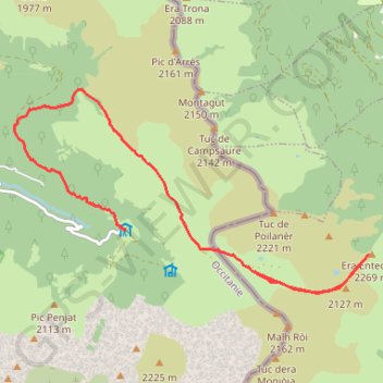 Itinéraire Entecade en vélo-19529383, distance, dénivelé, altitude, carte, profil, trace GPS
