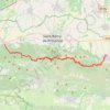 Itinéraire Traversée des alpilles, distance, dénivelé, altitude, carte, profil, trace GPS