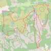 Itinéraire 2 jours dans le Caroux, distance, dénivelé, altitude, carte, profil, trace GPS