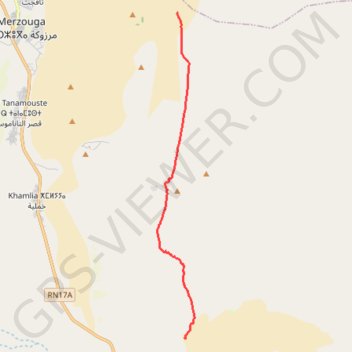 Itinéraire Maroc, distance, dénivelé, altitude, carte, profil, trace GPS