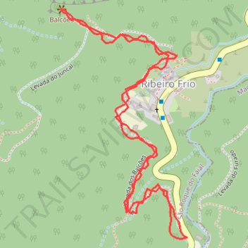 Itinéraire PR 11 - Vereda dos Balcões, distance, dénivelé, altitude, carte, profil, trace GPS