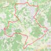 Itinéraire Les ocres - Roussillon, distance, dénivelé, altitude, carte, profil, trace GPS