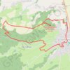 Itinéraire Champdieu-Circuit-de-la-Madone, distance, dénivelé, altitude, carte, profil, trace GPS