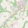 Itinéraire course de noël 2022, distance, dénivelé, altitude, carte, profil, trace GPS