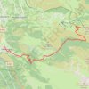 Itinéraire Hautacam descente par vallon d'Isaby et Ortiac, distance, dénivelé, altitude, carte, profil, trace GPS