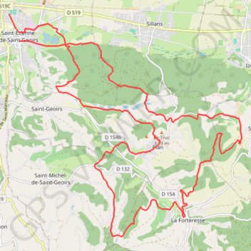 Itinéraire Trail du Contrebandier 2024 - 30KM, distance, dénivelé, altitude, carte, profil, trace GPS