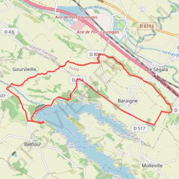 Itinéraire Circuit de Barbette, distance, dénivelé, altitude, carte, profil, trace GPS