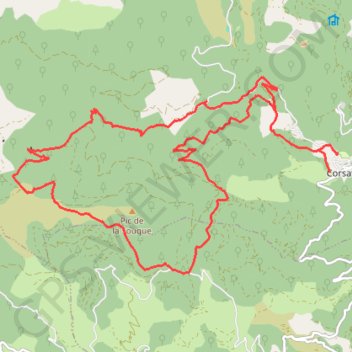 Itinéraire Haut Vallespir - Le tour de la Souque, distance, dénivelé, altitude, carte, profil, trace GPS