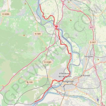 Itinéraire 31 ? - andeol 40, distance, dénivelé, altitude, carte, profil, trace GPS
