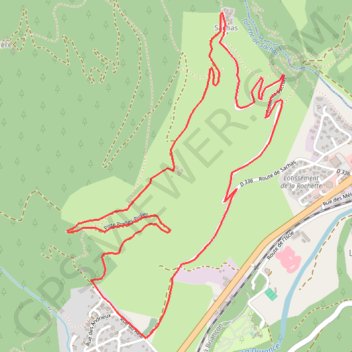 Itinéraire Chapelle Saint-Ours, distance, dénivelé, altitude, carte, profil, trace GPS