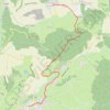 Itinéraire Sur les Pas des Huguenots - Mens - Saint-Jean-D'Hérans, distance, dénivelé, altitude, carte, profil, trace GPS