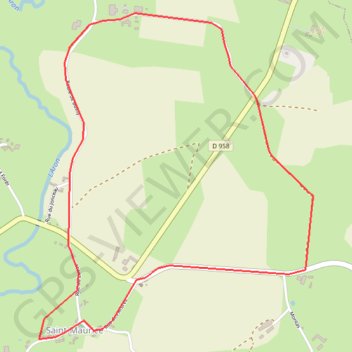Itinéraire Le chemin du Héron, distance, dénivelé, altitude, carte, profil, trace GPS