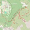 Itinéraire La Croix du Puget depuis Luminy, distance, dénivelé, altitude, carte, profil, trace GPS