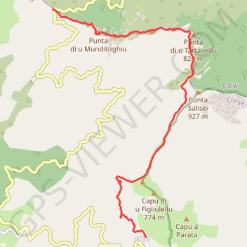Itinéraire Les Crêtes de Salisei, distance, dénivelé, altitude, carte, profil, trace GPS