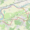 Itinéraire Savonnières-Est-Boucle-PR, distance, dénivelé, altitude, carte, profil, trace GPS