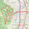 Itinéraire 2018-04-21 20:24:14, distance, dénivelé, altitude, carte, profil, trace GPS