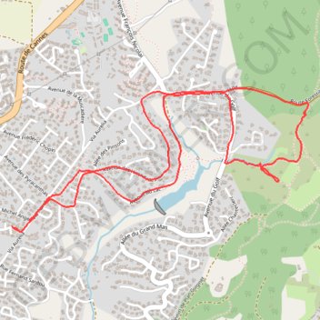 Itinéraire La tour de mare, distance, dénivelé, altitude, carte, profil, trace GPS