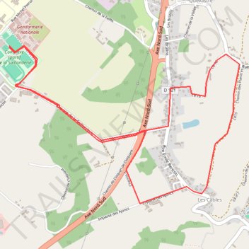 Itinéraire 1 - visorando-la-glacerie-telethon-2025-16-11-2025-depart-salle-piquenot-6-260-km (1), distance, dénivelé, altitude, carte, profil, trace GPS