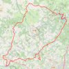 Itinéraire Les 100 km de la mique au petit salé !, distance, dénivelé, altitude, carte, profil, trace GPS