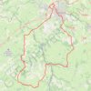 Itinéraire CHAMBON - RETERRE - FONTANIERES - MARCILLAT-16565397, distance, dénivelé, altitude, carte, profil, trace GPS