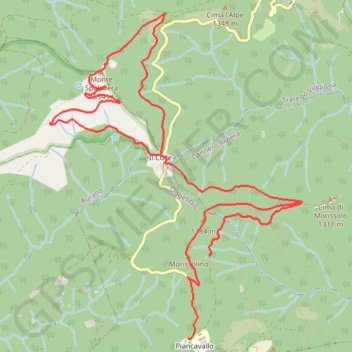 Itinéraire 98, distance, dénivelé, altitude, carte, profil, trace GPS