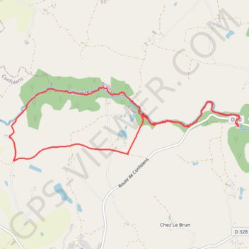Itinéraire track, distance, dénivelé, altitude, carte, profil, trace GPS