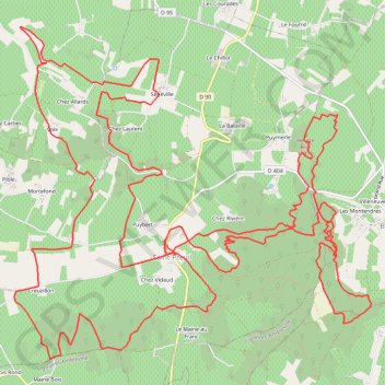 Itinéraire RANDO St PREUIL-10455004, distance, dénivelé, altitude, carte, profil, trace GPS