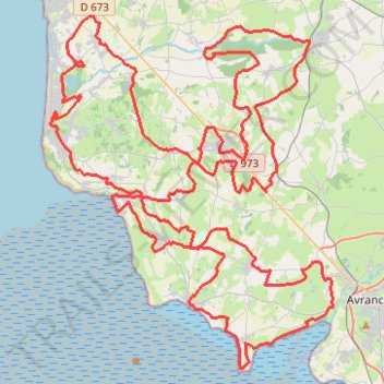 Itinéraire RIB 120 km, distance, dénivelé, altitude, carte, profil, trace GPS