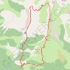 Itinéraire La Mélina, Sommet en boucle depuis le col du Fa, distance, dénivelé, altitude, carte, profil, trace GPS