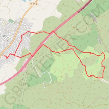 Itinéraire Sortie massif de la gardiole, distance, dénivelé, altitude, carte, profil, trace GPS