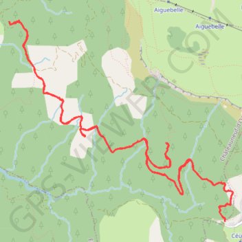 Itinéraire Sortie du Châtillon-le-Désert, distance, dénivelé, altitude, carte, profil, trace GPS
