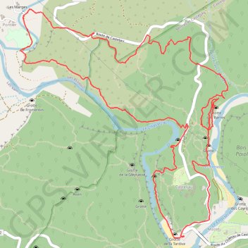 Itinéraire Circuit autour de Castel Jau, distance, dénivelé, altitude, carte, profil, trace GPS