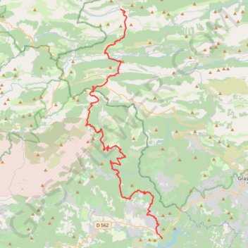 Itinéraire Chemin du soleil, distance, dénivelé, altitude, carte, profil, trace GPS