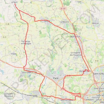 Itinéraire Sortie trql, distance, dénivelé, altitude, carte, profil, trace GPS