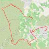 Itinéraire Parcours à Montaud (34160), distance, dénivelé, altitude, carte, profil, trace GPS