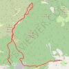 Itinéraire Signes - le Lataye (par la Lauzière), distance, dénivelé, altitude, carte, profil, trace GPS